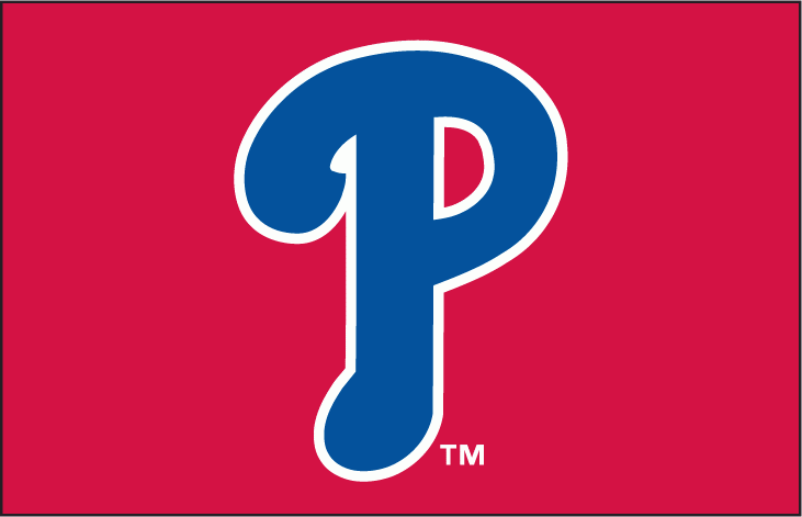 Philadelphia Phillies 1999-2018 Batting Practice Logo vinyl decal